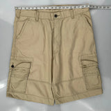 Levis Cargo Shorts - 38W 10L Beige Cotton