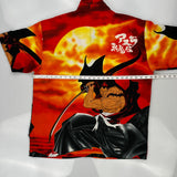 Samurai Dtek Graphic Short Sleeve Shirt - XL Black Polyester