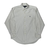 Blaire Shirt Ralph Lauren Shirt - Large White Cotton
