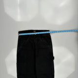 Stan Ray Carpenter Trousers - 29W 30L Black Cotton