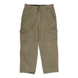 Wrangler Cargo Trousers - 32W 30L Khaki Cotton