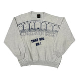 Confederation Bridge Thunderbird Graphic Sweatshirt - XL Grey Cotton Blend