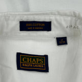 Chaps Ralph Lauren Shirt - XL White Cotton