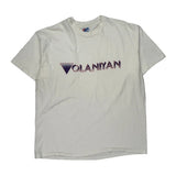 Hanes Single Stitch T-Shirt - XL White Cotton