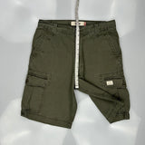 Levis Cargo Cargo Shorts - 35W 10L Green Cotton