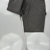 Wrangler Carpenter Shorts - 38W 10L Gray Cotton