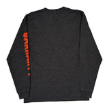Carhartt Long Sleeve T-Shirt - Small Gray Cotton
