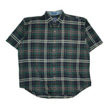 Pendleton Checked Short Sleeve Shirt - XL Multicoloured Cotton