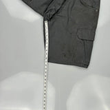 Wrangler Cargo Shorts - 35W 11L Grey Cotton