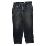 Levis Jeans - 36W 30L Black Cotton
