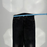 501 Levis Jeans - 32W 30L Black Cotton