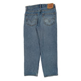 Levis 550 Jeans - 32W 30L Blue Cotton