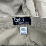 Polo By Ralph Lauren Chino Shorts - 36W 5L Beige Cotton