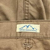 Blue Mountain Carpenter Trousers - 40W 31L Brown Cotton