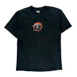 Dewalt Racing Hanes Nascar T-Shirt - Medium Black Cotton