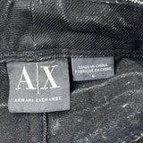 Armani Exchange Skinny Jeans - 32W UK 10 Grey Cotton Blend