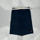 Dickies Shorts - 29W 13L Navy Polyester Blend