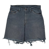 560 Orange Tab Levis Denim Shorts - 32W 8L Grey Denim