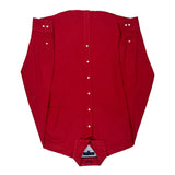 Tommy Hilfiger Slim Fit Shirt - Large Red Cotton