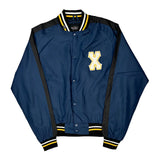 Brooklyn Varsity Jacket - Large Blue Polyester