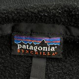 Patagonia Synchilla Fleece Jacket - Medium Black Polyester