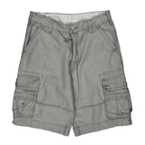 Levis Cargo Shorts - 31W 11L Grey Cotton