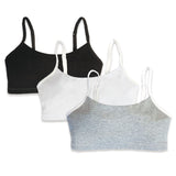 Organic Cotton Girls Bras 3 Pack: Comfortable Bralettes