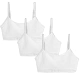 Organic Cotton Girls Bras 3 Pack: Comfortable Bralettes