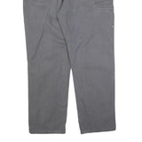 CARHARTT Mens Cotton Blend Grey Relaxed Leg Trousers W40 L32 Workwear Zip