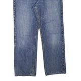 TOMMY HILFIGER Mens Regular Fit Blue Denim Jeans W34 L29 Zip Closure Classic