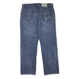 TOMMY HILFIGER Mens Regular Fit Blue Denim Jeans W34 L29 Zip Closure Classic