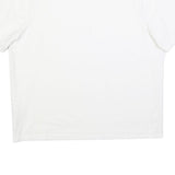 FILA Womens White XL Cotton Blend T-Shirt Short Sleeve Crew Neck Logo Graphic