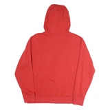 NIKE Mens Red Hoodie M Basketball Pullover Cotton Casual Sportswear