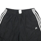 ADIDAS Mens Shorts Black XL W30 Sports Casual Relaxed Fit Polyester