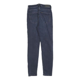 LEE Womens Slim Blue Denim Slim Skinny Jeans W22 L25 Classic Zip Cotton Blend