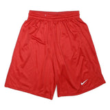 NIKE Mens Red Sports Casual Shorts XL W27 Polyester Blend