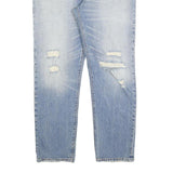 LEVI'S 501 Womens Jeans Blue Regular Straight Denim Stone Wash W32 L28 Classic