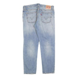 LEVI'S 501 Womens Jeans Blue Regular Straight Denim Stone Wash W32 L28 Classic