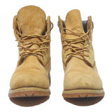 TIMBERLAND Womens Premium 6 Inch Lace-Up Boots Wheat Leather UK 5 Durable