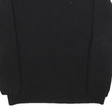 LAUREN RALPH LAUREN Girls Black Plain Pullover Jumper Wool Blend L