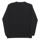 LAUREN RALPH LAUREN Girls Black Plain Pullover Jumper Wool Blend L