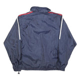 PATRICK Mens Red & Navy Sports Nylon Jacket M Zip Lightweight