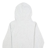 CHAMPION REVERSE WEAVE Womens Grey Hoodie M Cotton Blend Pullover Casual