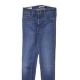 LEVI'S Womens Jeans Blue Slim Skinny Denim Medium W27 L29 Stretch Zip