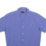 RALPH LAUREN POLO JEANS COMPANY Mens Blue Shirt M Cotton Casual Summer Button Up