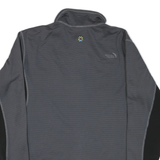 THE NORTH FACE Mens Grey & Black Track Jacket M Polyester Zip Outdoor Activewear