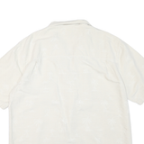 COLORADO CLOTHING Mens White 2XL Cotton Blend Short Sleeve Shirt Casual Summer