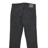 LEVI'S 511 Mens Jeans Black Slim Skinny Denim W32 L30 Stretch Cotton Blend Zip