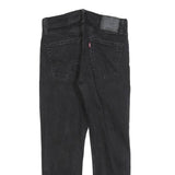 LEVI'S 511 Slim Mens Black Denim Slim Skinny Jeans W32 L26 Zip Cotton Blend