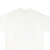 JERZEES Mens White Valley Sports World Champs 2002 Graphic T-Shirt XL Short